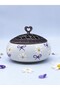 Papatya Series Ceramic Ashtrays and Sugar Bowls, 4 Different Colors, Available in Single or Double Sets - 3