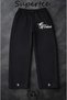 Supertee Design Sweatpants Printed Tracksuit with Back Pockets Vinage Harajuka
