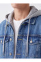 Esvab • Modern & Distinctive Standard Fit Hooded Jean Jacket - 3