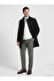 Standard Fit Stand Collar Men's Cashmere Coat for Style Enthusiasts from Uzg Store - 2