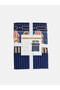 Esvab • Modern & Distinctive Striped Embroidered Double Cotton Duvet Cover Set - 4