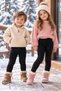 Girls' & Boys' Winter Tights with Thermal Lining, Flexible and Warm Tights - 2
