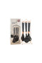 7 Piece Gray Silicone Kitchen Set with Bracelets - 2
