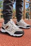 Children's Beige Smart Lace-Up Thick Sole Outdoor Casual Sports Shoes - 4
