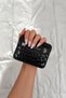 Women's Faux Leather 5-Compartment Elegant Design Croco Patterned Card Holder