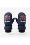 3-6 Years Old Children's Fleece Snow Gloves Cold and Windproof Ski Gloves