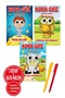 Alfa Kalem+ KOLEKTİF 3 Kitap Set (Koca Göz Boyama - Çiftlik Hayvanları + Koca Göz Boyama –Cute