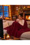 Welsoft Tv Blanket 100X175 cm Sofa Shawl, Decorative Blanket - 3