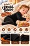 Baby Cold Weather Thermal Underwear Set Soft Inner Layered Winter Set - 4