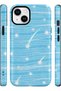 iPhone 15 Compatible - Blue Tail Star, Double Layer Cover, Glossy Surface Protective Case - 2