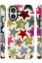 Compatible with iPhone 16 - Colorful Star, Double Layer Cover, Shiny Surface Protective Case - 2
