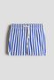 Patterned swim shorts