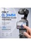 حزمة من 2+2 واقي شاشة من الزجاج المقوى لكاميرا DJI Osmo Pocket 4/Pocket 3، عدسة مقاومة للخدش، شاشة LCD - 2