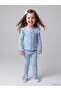 Esvab • Modern & Distinctive Ruffled Bow Baby Girl Blouse & Leggings