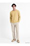 Esvab • Modern & Distinctive Zero Roba Collar Long Sleeve Combed Cotton Men's T-Shirt - 3