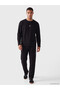 Esvab • Modern & Distinctive Zero Roba Collar Men's Sweatshirt - 2