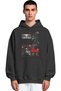 The Weeknd after Hours Rapper Singer Pre-Printed Unisex Oversize Premium Hoodie - 2