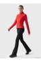 Koor Sport Mock Neck Women's Zippered Sweatshirt with Snap-On Fingers - 7