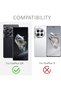 Compatible with OnePlus 12R Case Cover Silicone with Soft Microfiber Lining Scratch Resistance Slim - 2