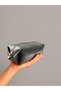 Leather Personal Care and Makeup Bag - 2