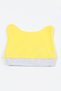 Unisex Gray - Yellow Chick Printed 100% Cotton Newborn 3-Piece Baby Set with Hat - 4