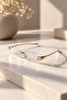 Libra- Blue Light Protected Women's Glasses Image Display Glasses New Season Style Case and Cloth with Gift - 3