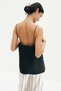 Fine-knit strappy top