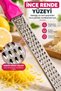 Colorful Handle Fine Hand Grater Metal Grater Lemon Orange Peel and Hard Cheese Grater - 4