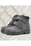 Rakerplus Sentor 8050-Gr Gray Nubuck 100% Genuine Leather Velcro Fur Boys' Boots - 2