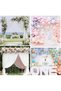 U HOOME Square Backdrop Stand, 6.6FTx6.6FT Gold Wedding Arch Backdrop Stand Square Metal Rectangular - 4