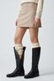 3 Pairs of Women's Short Ribbed Knit Accessory Leg Warmers - 5