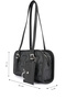 Black-Black Women's Shoulder Bag Us26516 - 3