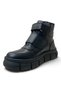 106 Orthopedic 100% Genuine Leather Boys' Black Boots - 3