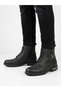 Men's Black Genuine Leather Boots
