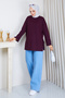 Oversize Long Tunic – Comfortable Fit with Side Detailing – Casual Women's Tunic - 6