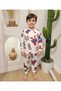 Boys' Spider Pattern 100% Cotton Pajama Set - 2