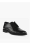 Men Leather Lace-Up Derby Shoes - 2