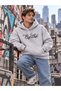 Breathe Text Printed Unisex Hoodie - Typography Printed Hooded Sweatshirt - 4