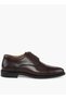 Men Leather Lace-Up Derby Shoes - 3