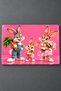 Glass Cutting Board Cute Rabbit Family Themed - Glass Cutting Board |   20cm X 30cm - 6