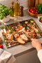 Glass Cutting Board with Chef Fox and Friends Theme - Glass Cutting Board |   30cm X 40cm - 2
