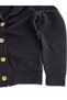 Boy's 8-12 Years Old Sal Collar Buttoned Ribbed Cardigan - 3