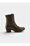 Genuine Leather Heeled Boots Model Name: İnanna - 3