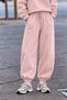 Elastic Waist Lace-Up Jogger Women's Sweatpants with Sewing Detail and Elastic Cuffs - 3