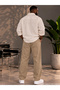 Men's Classic Baggy Trousers Mink - 2