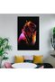BGN Michael Jackson Purple Loves Wall Art Print Canvas Poster Decorative Painting Modern Art For Wall Decor Bedroom Decorations 12x18inch(30x45cm) - 4