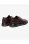 64726 Men's Genuine Leather Elastic Sneaker Shoes - 4