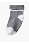 Pack of 5 Cotton Ankle Length Baby Boys Socks with Strips - 2