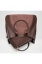 Maxia Ladies Brown Satchel Bag - 3