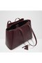 Abavas Ladies Red Satchel Bag - 3